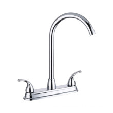 High Quality contemporary chrome plating water faucet, South Amercian style sink faucet, 8inch faucet kitchen